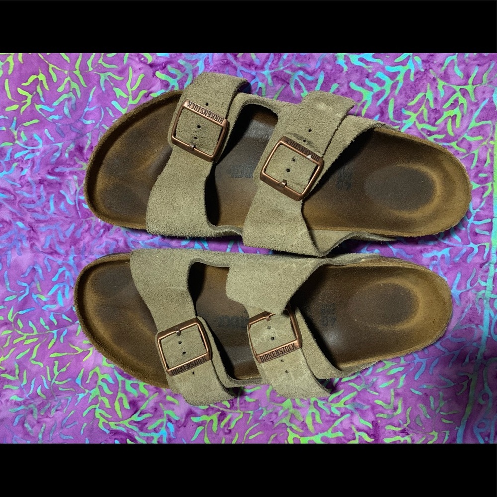 Birkenstock Arizona Suede Leather